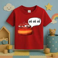 Funny Oi Oi Oi Red Worm Sarcastic Meme Toddler T-Shirt