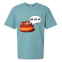 Funny Oi Oi Oi Red Worm Sarcastic Meme Sueded Cloud Jersey T-Shirt