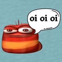 Funny Oi Oi Oi Red Worm Sarcastic Meme Sueded Cloud Jersey T-Shirt