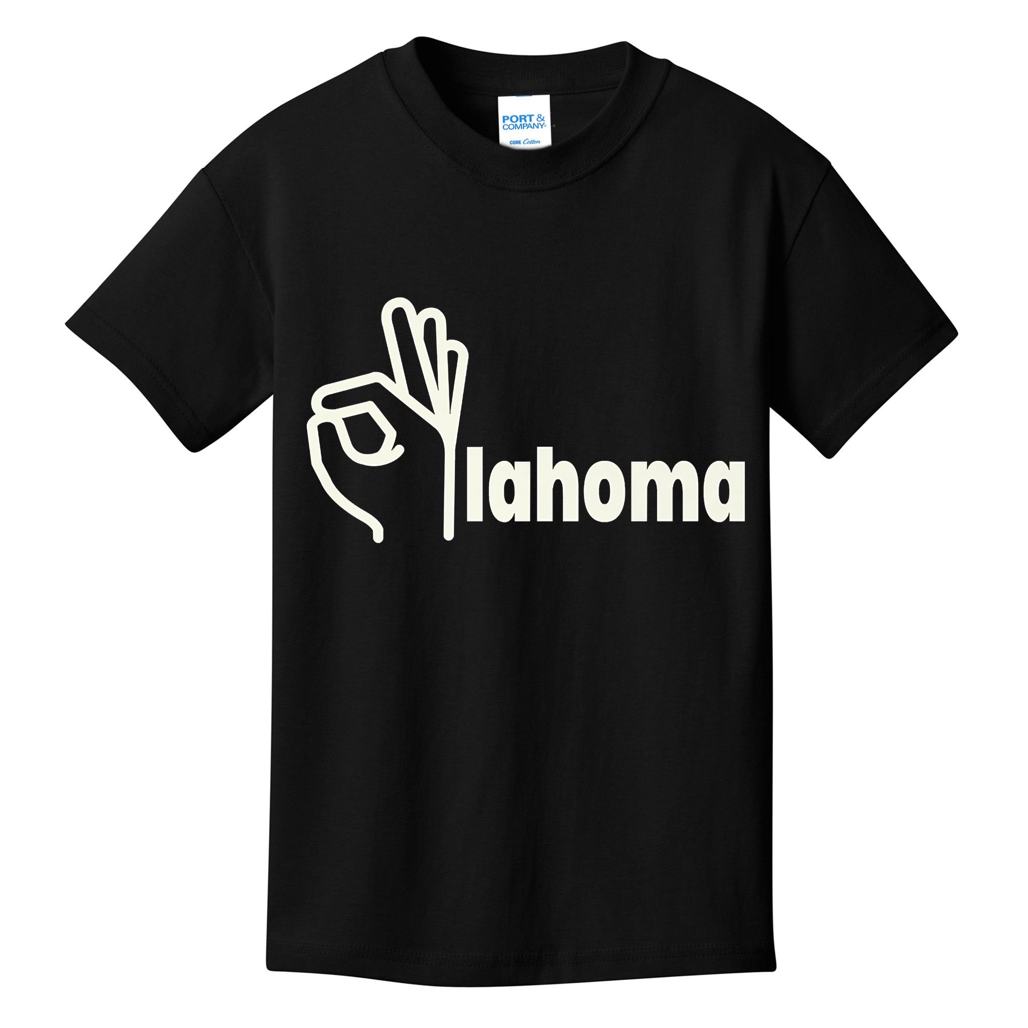 Funny Oklahoma OK State Kids T-Shirt