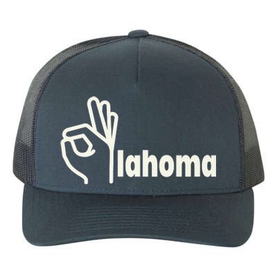 Funny Oklahoma OK State Yupoong Adult 5-Panel Trucker Hat