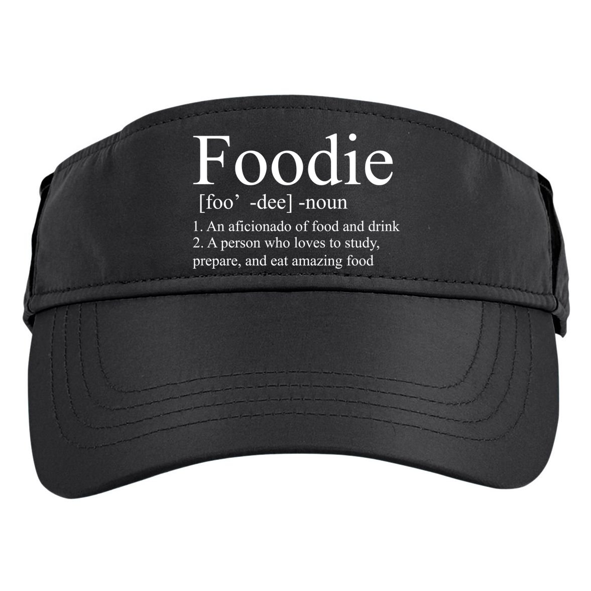Foodie Definition Adult Drive Performance Visor
