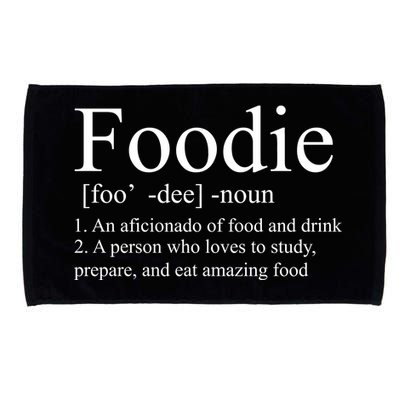 Foodie Definition Microfiber Hand Towel