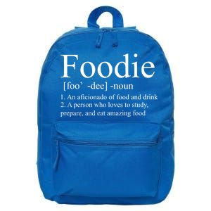 Foodie Definition 16 in Basic Backpack