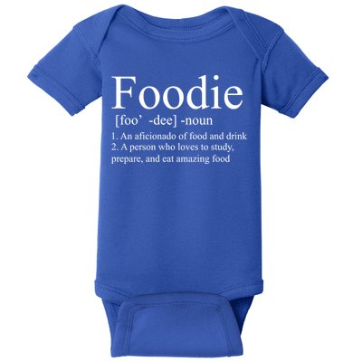 Foodie Definition Baby Bodysuit
