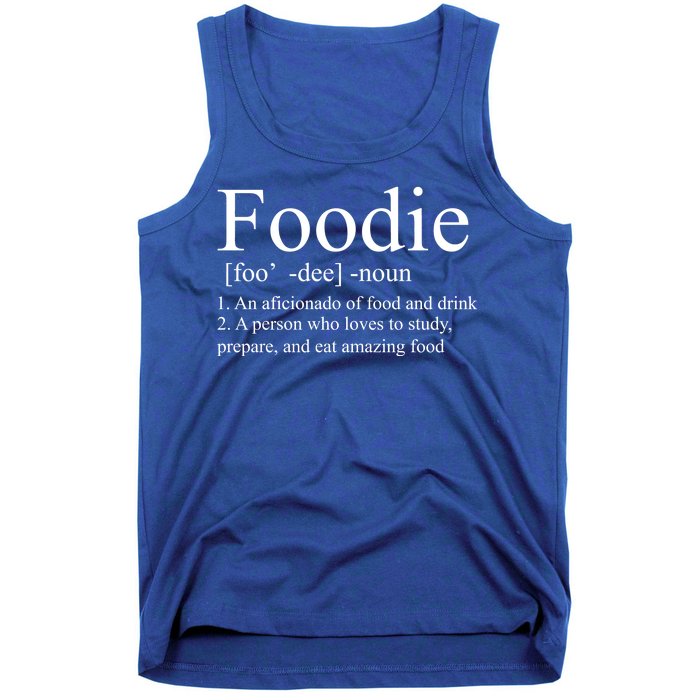 Foodie Definition Tank Top