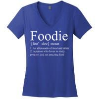 Foodie Definition Women's V-Neck T-Shirt