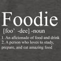 Foodie Definition Vector Backpack