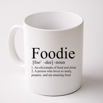 Foodie Definition Coffee Mug