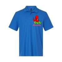 Foodie T-rex Food Selfie Softstyle Adult Sport Polo