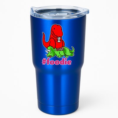 Foodie T-rex Food Selfie Tumbler