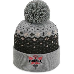 Football All-Star Team Jersey Logo The Baniff Cuffed Pom Beanie