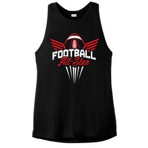 Football All-Star Team Jersey Logo Ladies PosiCharge Tri-Blend Wicking Tank