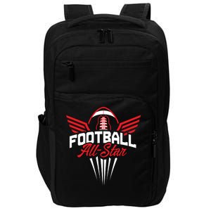 Football All-Star Team Jersey Logo Impact Tech Backpack