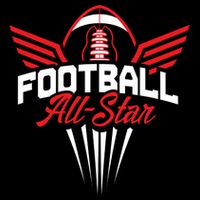Football All-Star Team Jersey Logo Backpack