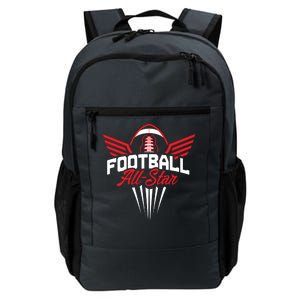 Football All-Star Team Jersey Logo Daily Commute Backpack