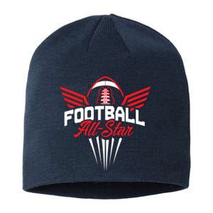 Football All-Star Team Jersey Logo Sustainable Beanie