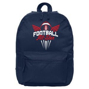 Football All-Star Team Jersey Logo 16 in Basic Backpack