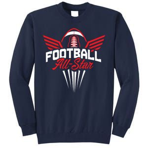 Football All-Star Team Jersey Logo Tall Sweatshirt