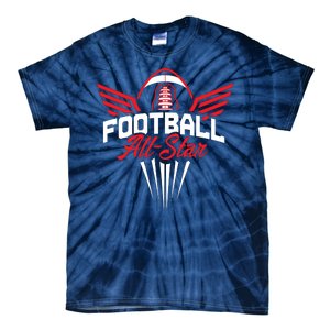 Football All-Star Team Jersey Logo Tie-Dye T-Shirt