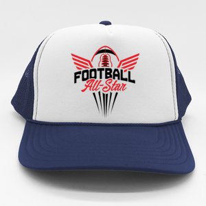 Football All-Star Team Jersey Logo Trucker Hat