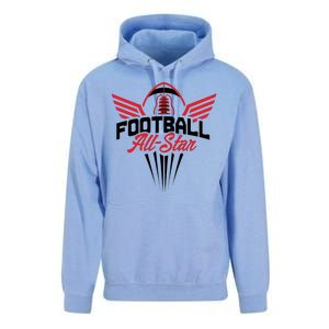 Football All-Star Team Jersey Logo Unisex Surf Hoodie