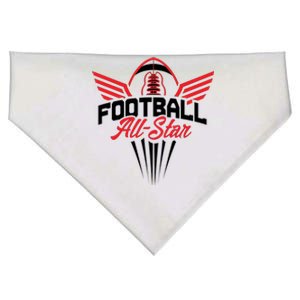 Football All-Star Team Jersey Logo USA-Made Doggie Bandana