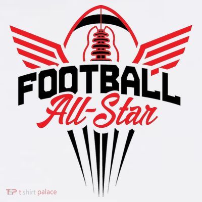 Football All-Star Team Jersey Logo T-Shirt
