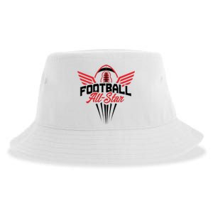 Football All-Star Team Jersey Logo Sustainable Bucket Hat