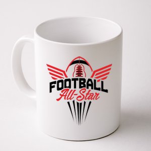 Football All-Star Team Jersey Logo Coffee Mug