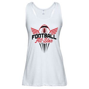 Football All-Star Team Jersey Logo Ladies Essential Flowy Tank