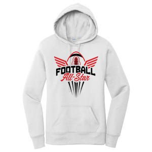 Football All-Star Team Jersey Logo Women's Pullover Hoodie