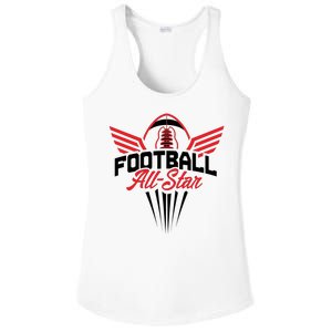 Football All-Star Team Jersey Logo Ladies PosiCharge Competitor Racerback Tank