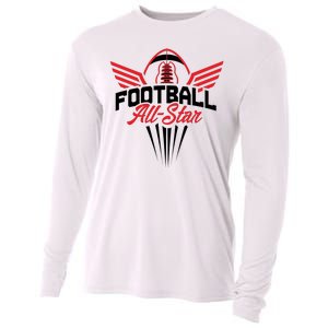 Football All-Star Team Jersey Logo Cooling Performance Long Sleeve Crew