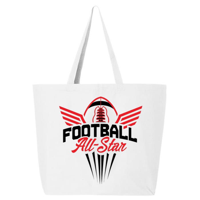 Football All-Star Team Jersey Logo 25L Jumbo Tote