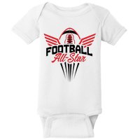 Football All-Star Team Jersey Logo Baby Bodysuit