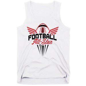 Football All-Star Team Jersey Logo Tank Top