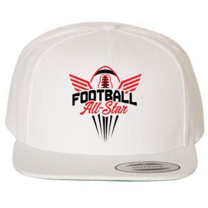 Football All-Star Team Jersey Logo Wool Snapback Cap