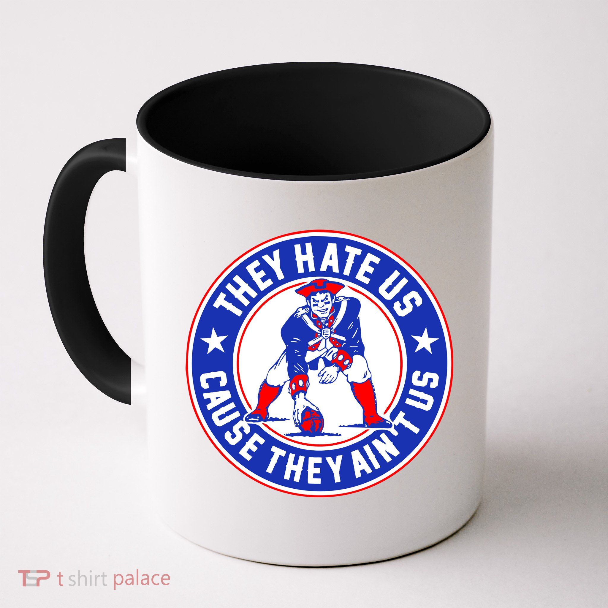 Football Champions They Hate Us Cause They Ain't US New England Coffee Mug