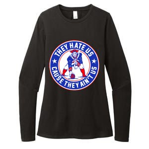 Football Champions They Hate Us Cause They Ain't US New England Womens CVC Long Sleeve Shirt