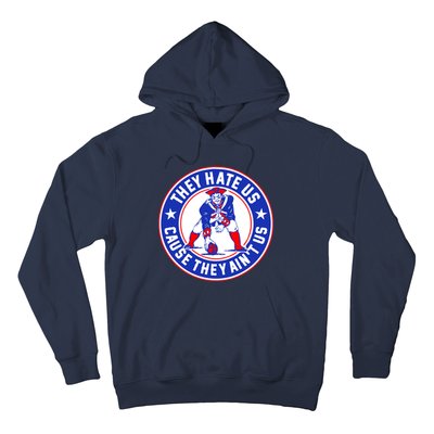 Football Champions They Hate Us Cause They Ain't US New England Hoodie