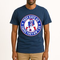 Football Champions They Hate Us Cause They Ain't US New England Tall T-Shirt