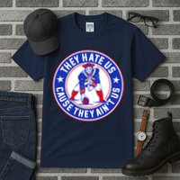 Football Champions They Hate Us Cause They Ain't US New England Tall T-Shirt