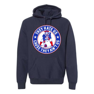 Football Champions They Hate Us Cause They Ain't US New England Premium Hoodie