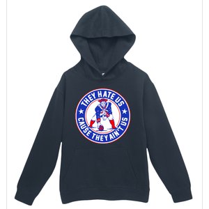 Football Champions They Hate Us Cause They Ain't US New England Urban Pullover Hoodie