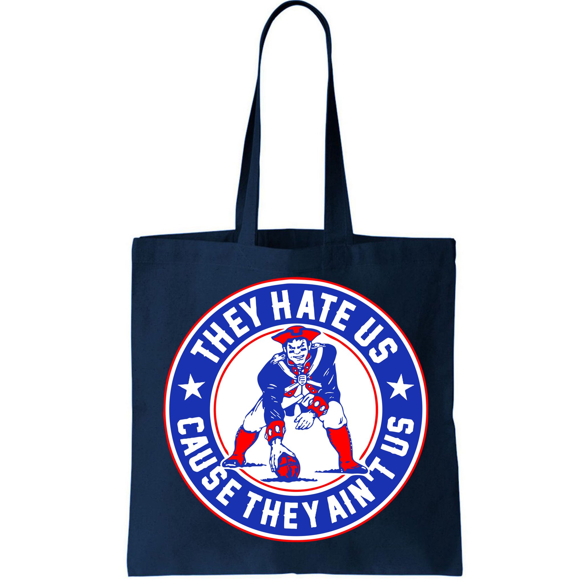 Football Champions They Hate Us Cause They Ain't US New England Bag