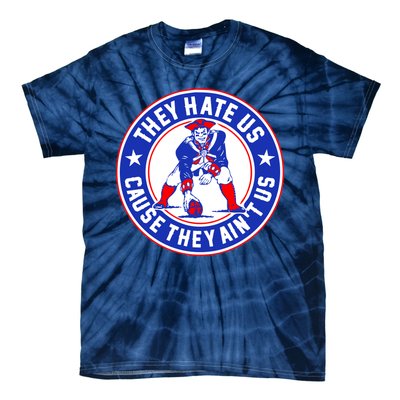 Football Champions They Hate Us Cause They Ain't US New England Tie-Dye T-Shirt