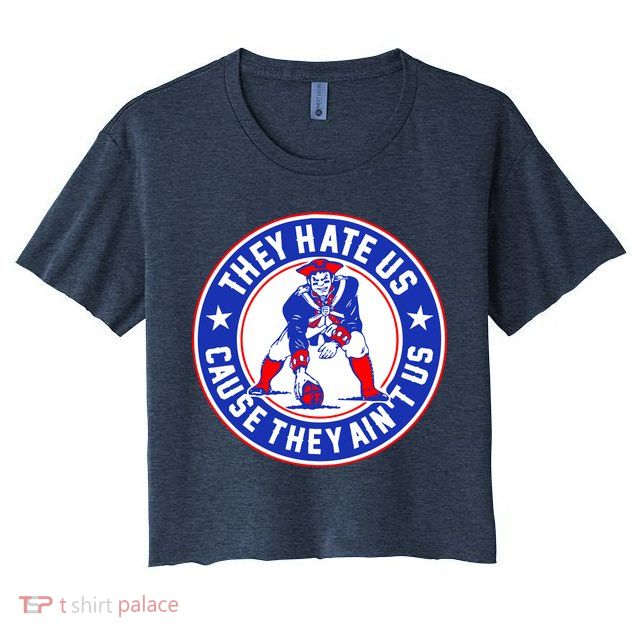 Football Champions They Hate Us Cause They Ain't US New England Crop Top