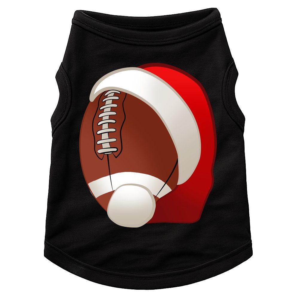 Football Christmas Santa Doggie Tank