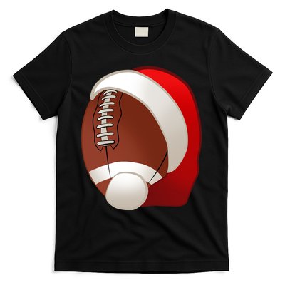 Football Christmas Santa T-Shirt